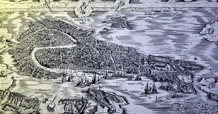 mapp De Barbari Venezia